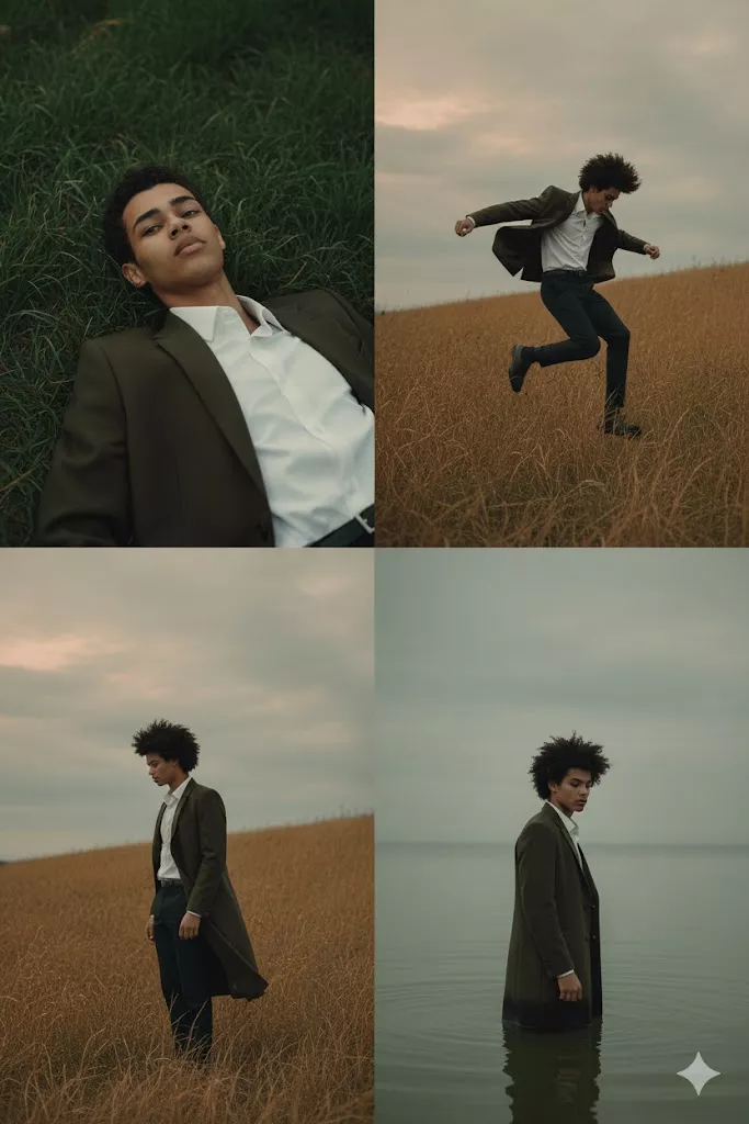 Outdoor Boys Photoshoot Prompts