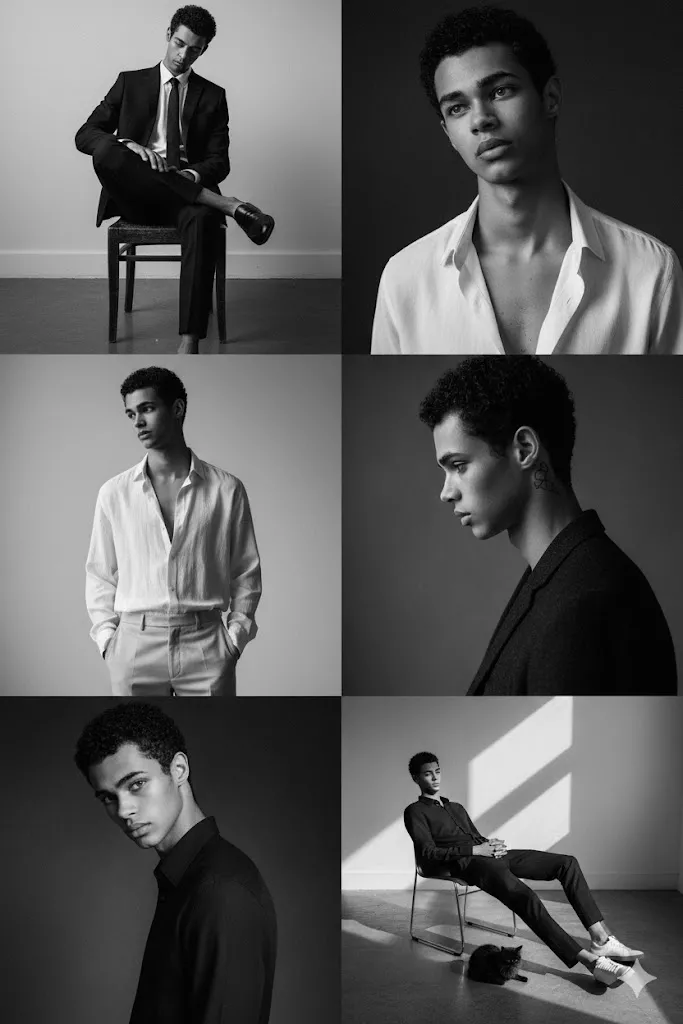 Studio Boys Photoshoot Prompts for Gemini AI