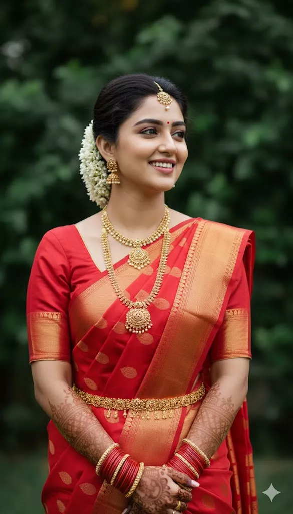 Girl wedding dress Gemini AI image