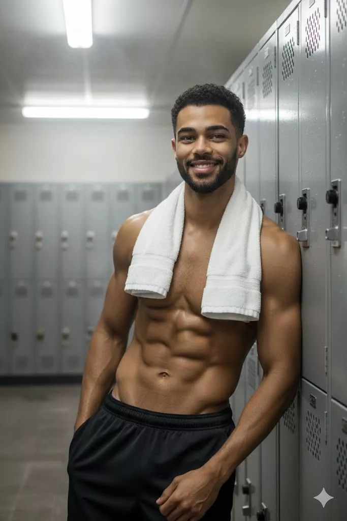 homem vestiario retrato hiper realista 8k