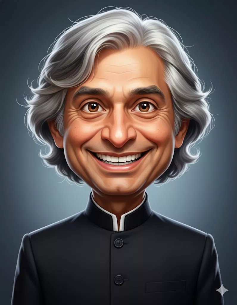 hyper realistic 4k cartoon portrait exaggerated facial features