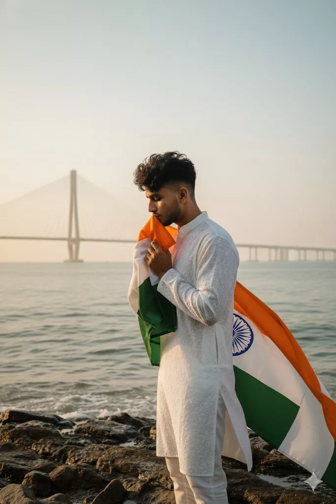 Indian woman saluting on air force runway with fighter jets flying in formation and smoke trails