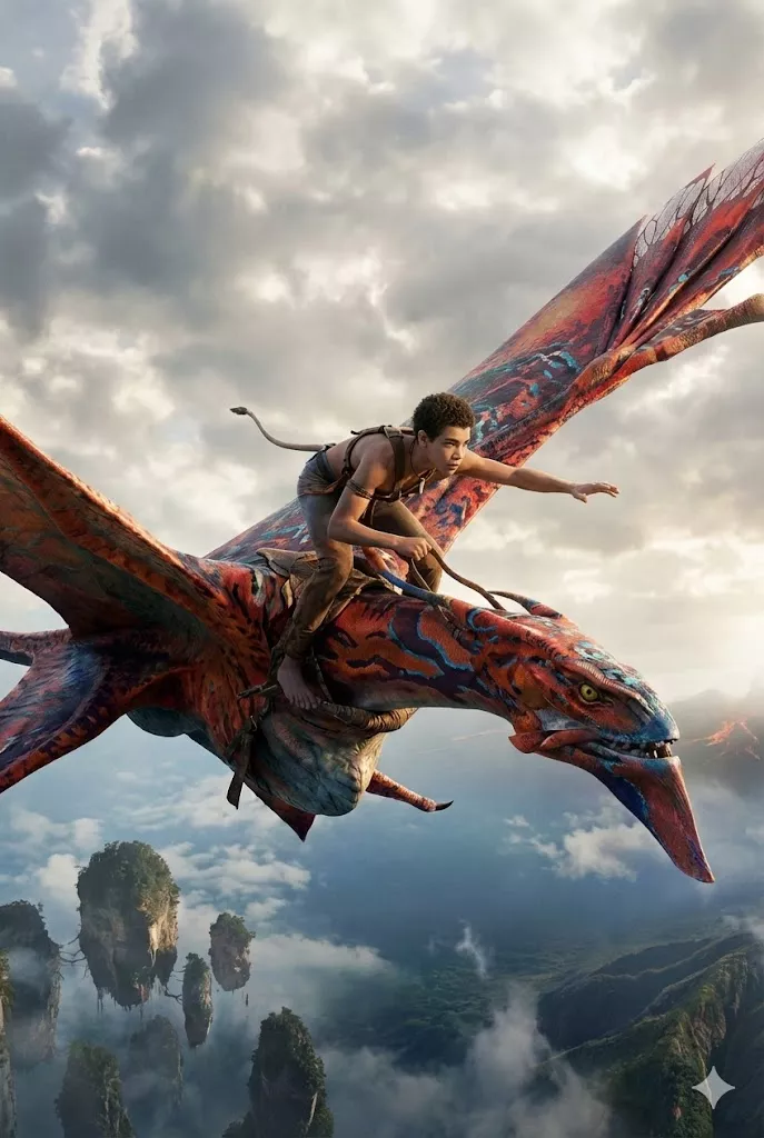 toruk avatar forward extended command pose epic scale