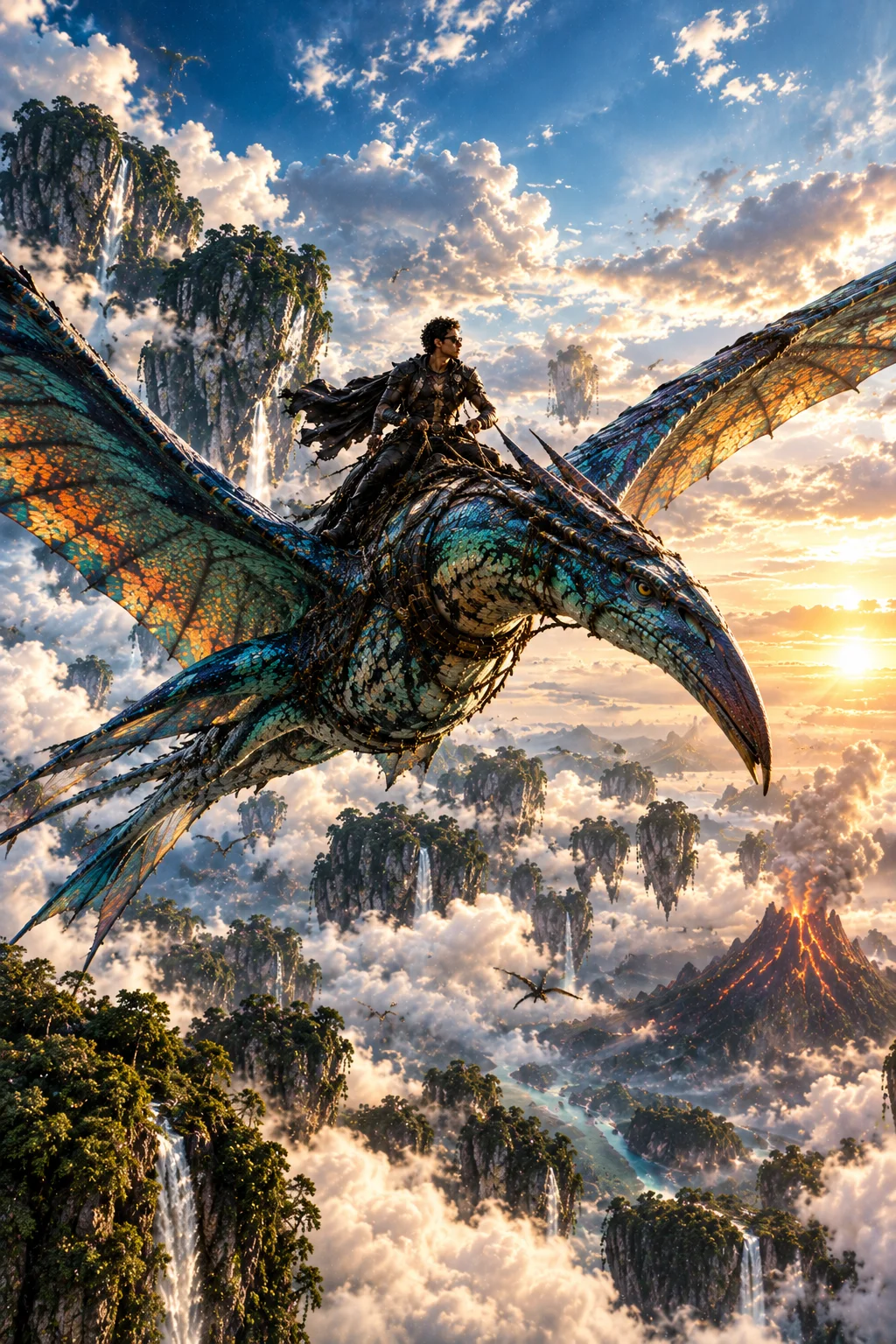 Epic Wide Movie Poster Composition