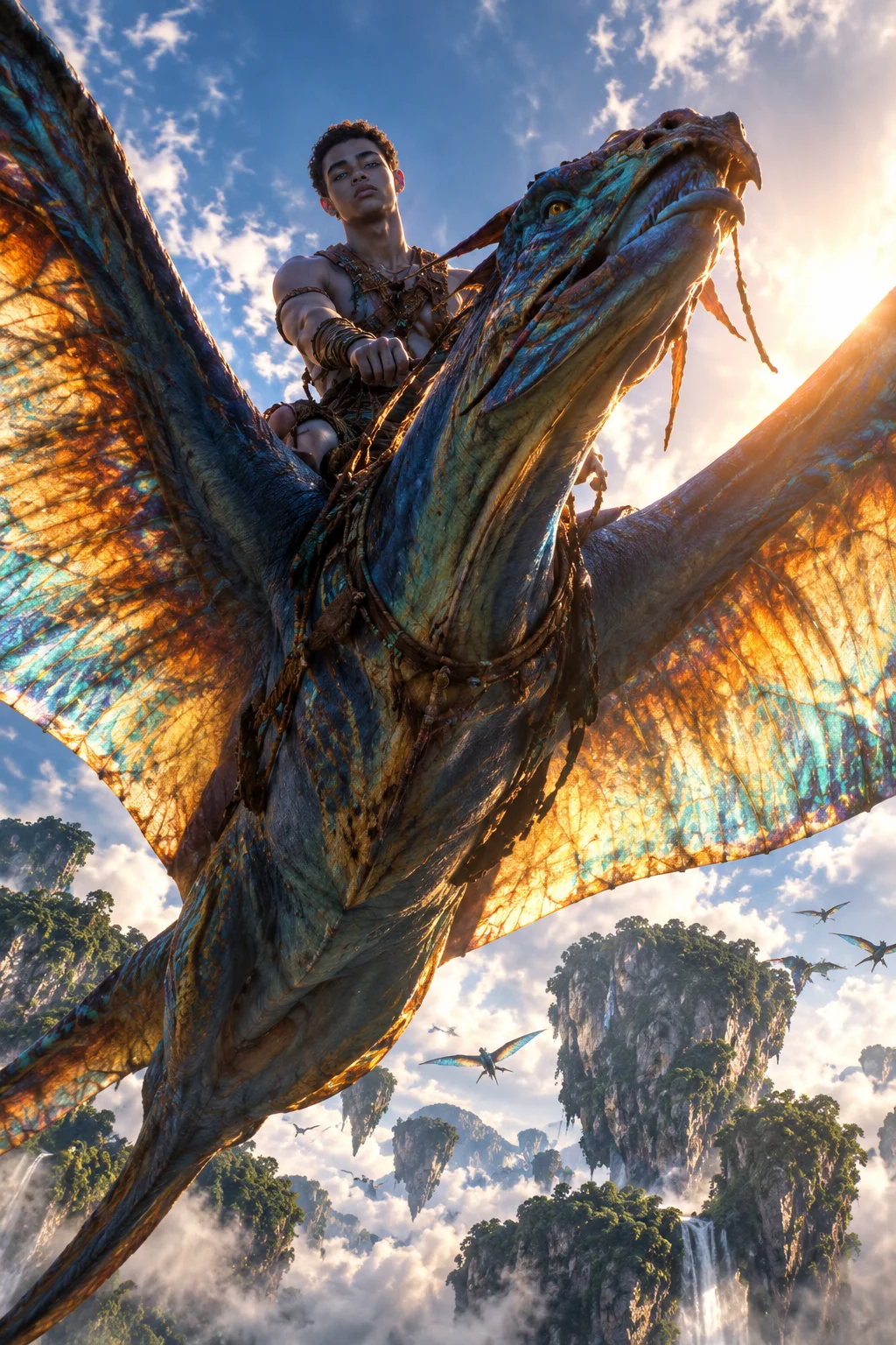 Low-Angle Toruk Hero Shot