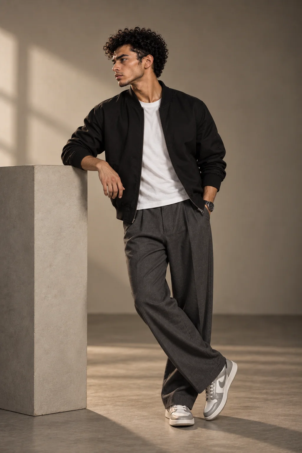 Contemporary Fashion Studio Portrait