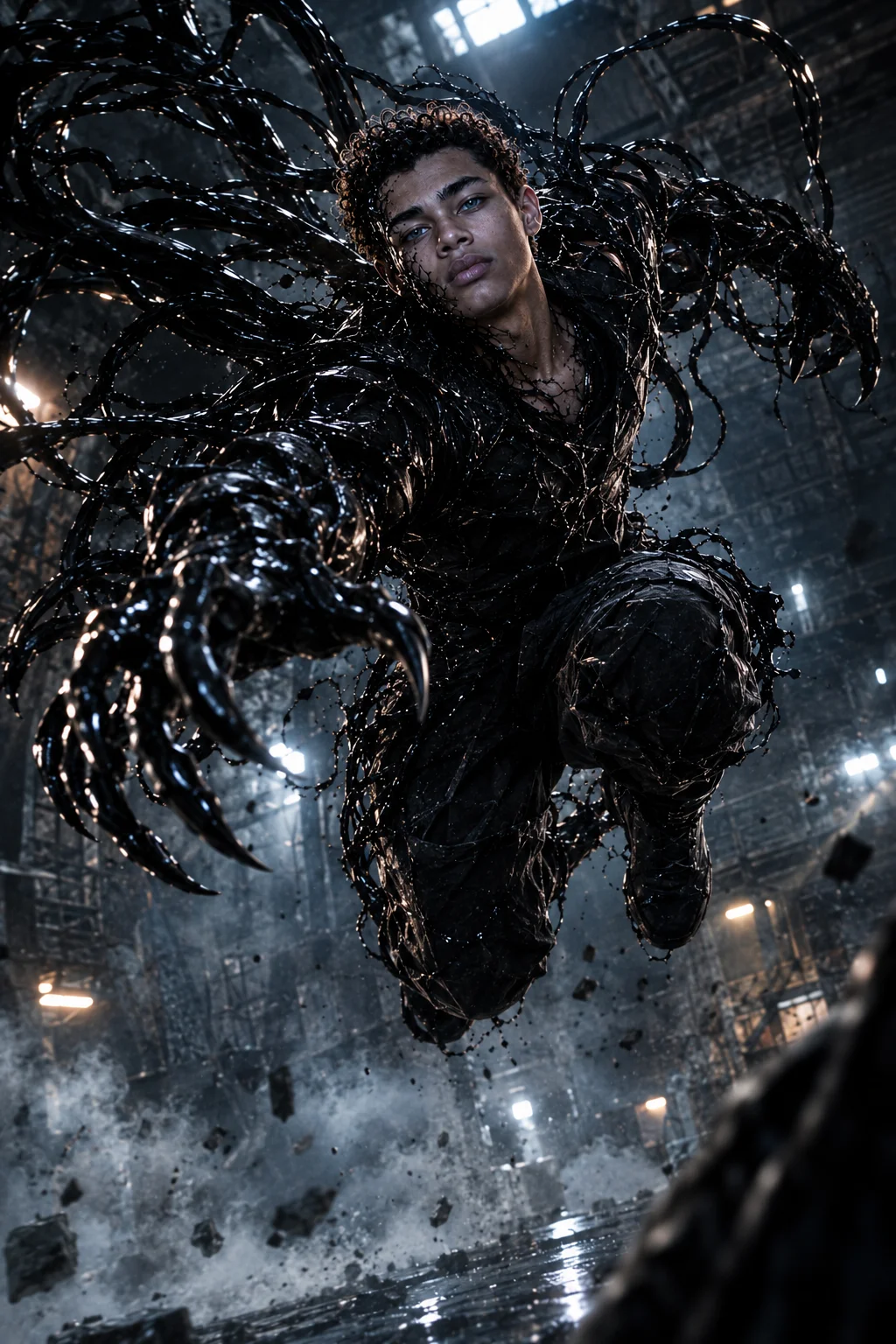Mid-Air Symbiote Leap