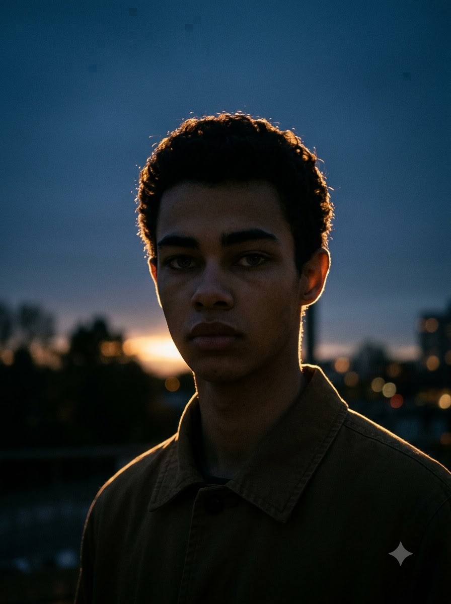 Lofi Dusk Silhouette and Backlight Prompt