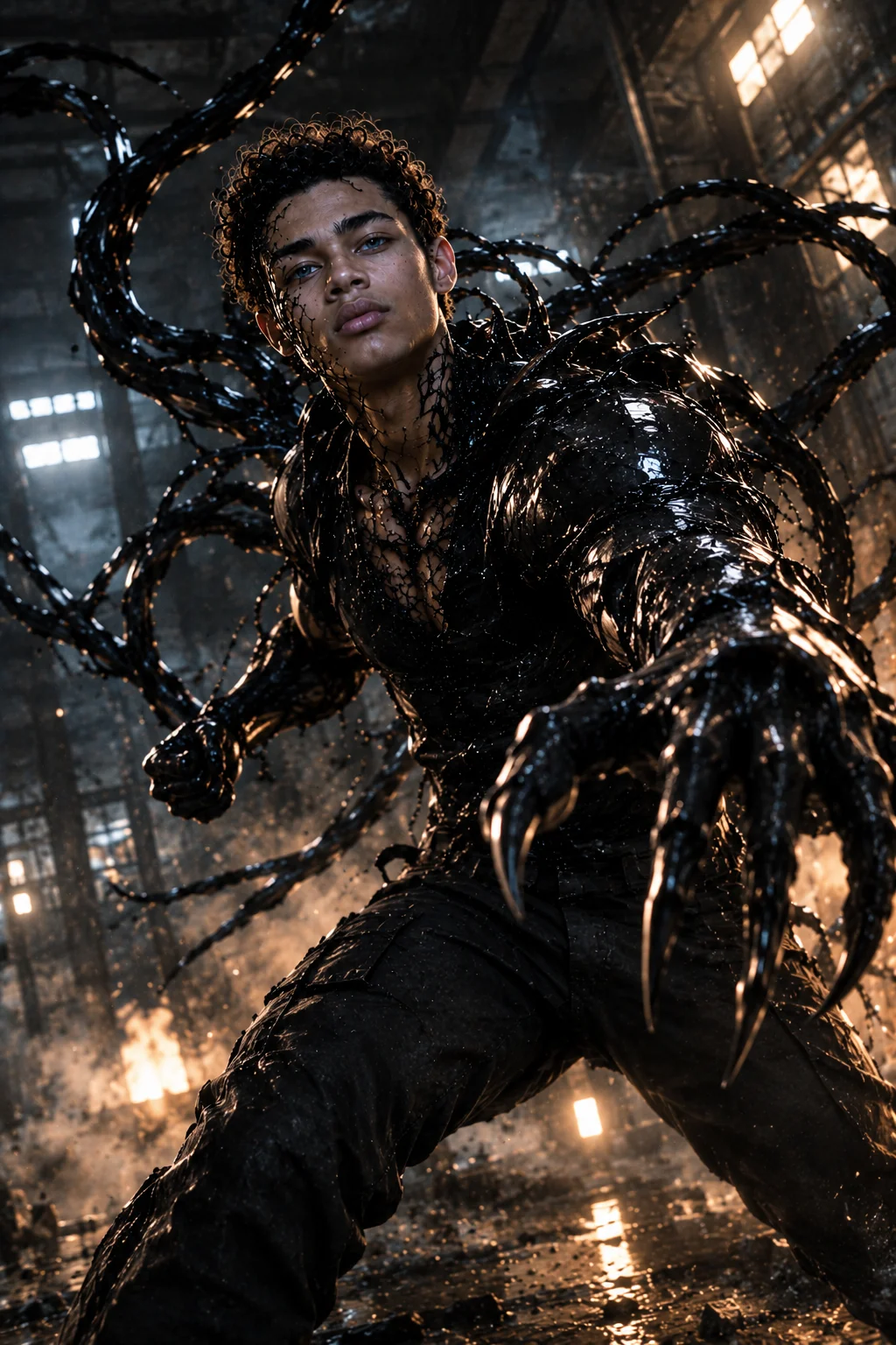 Combat-Ready Symbiote Stance