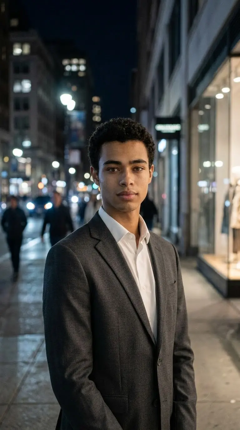 Nighttime Cinematic Portrait