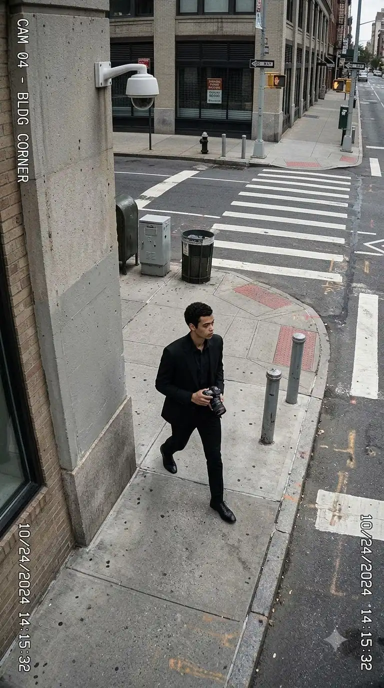 Wide-Angle Corner Camera