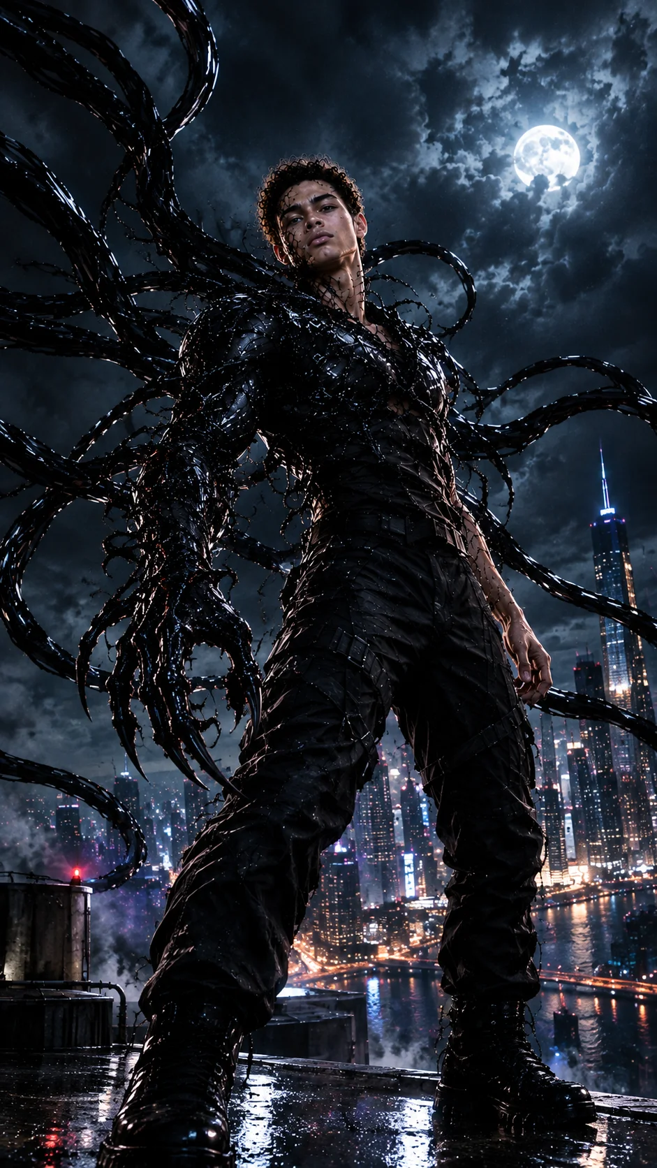 Rooftop Symbiote Transformation