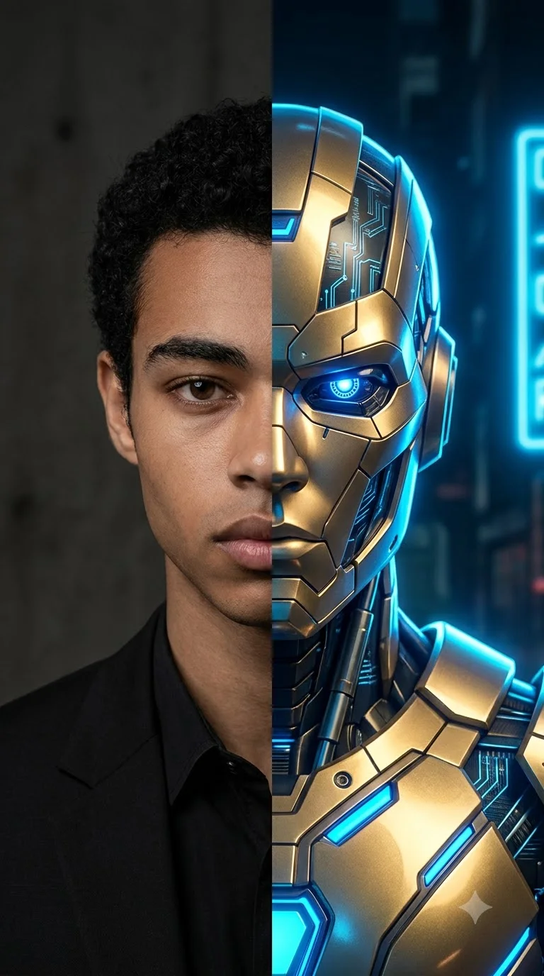 Custom Split-Face Prompt Generator