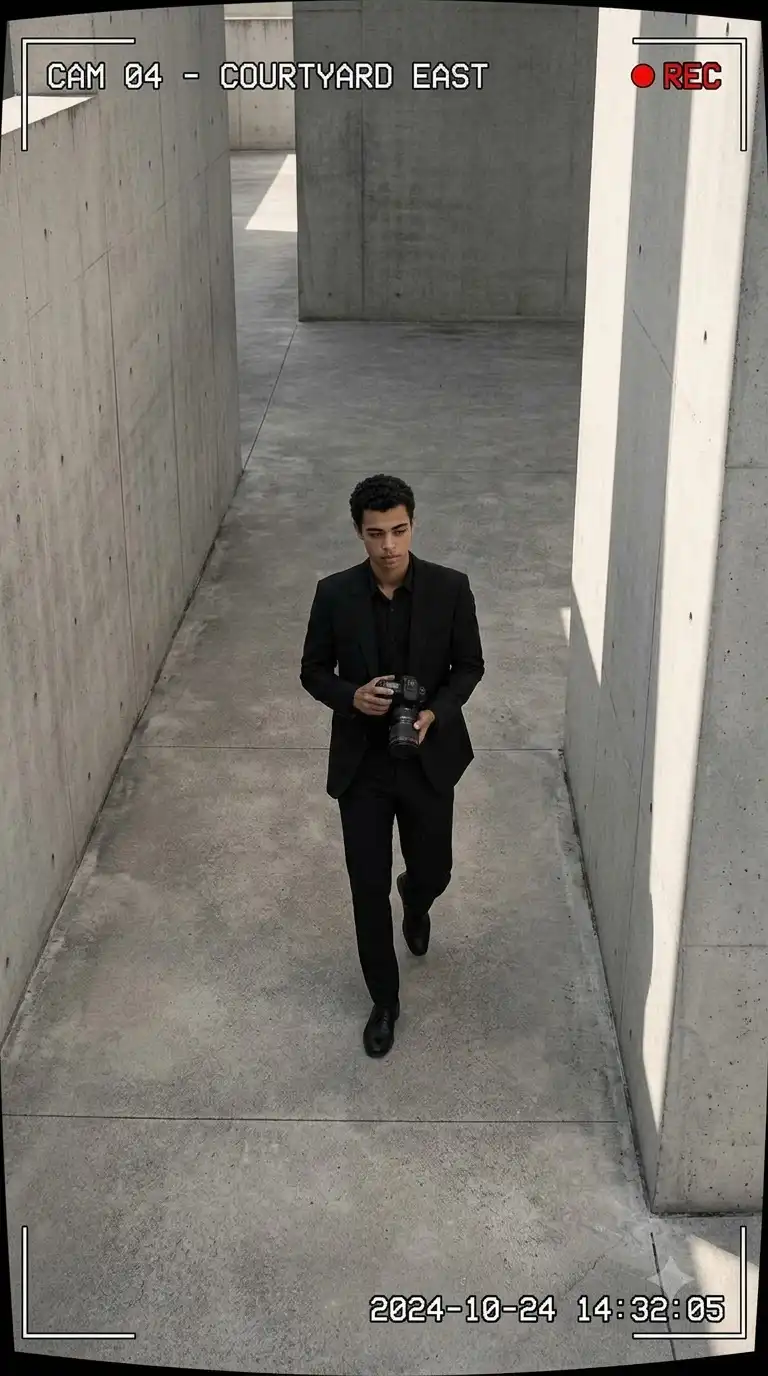 Convert a Street Photo Into a CCTV Image