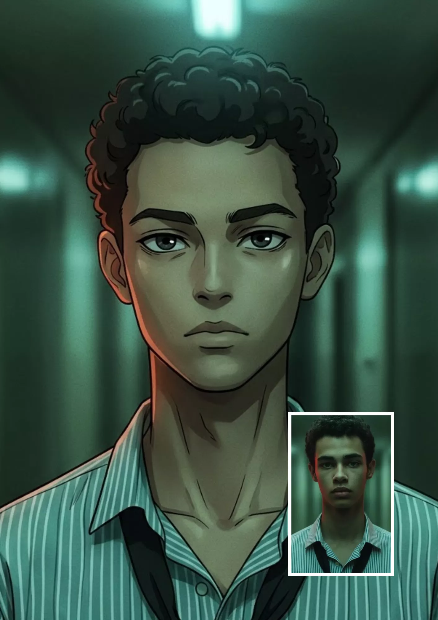 Anime or Illustrated Portrait Transformation