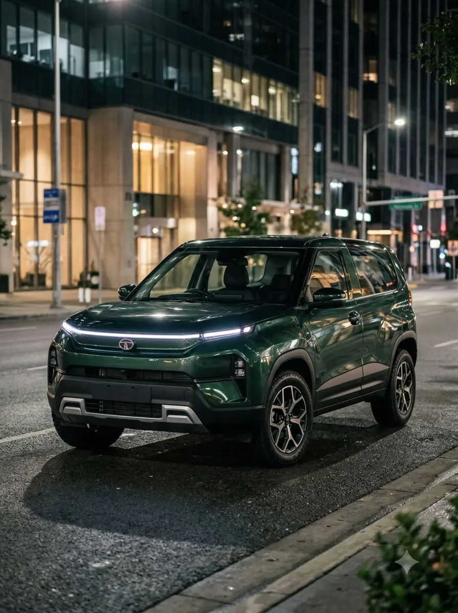 Tata Sierra Night Photography Prompt