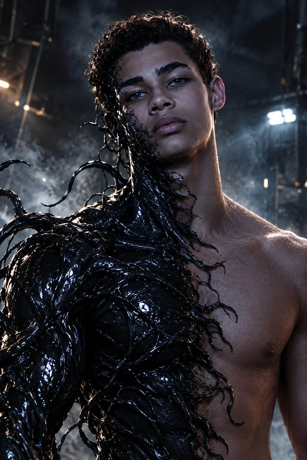 Half-Body Symbiote Transformation