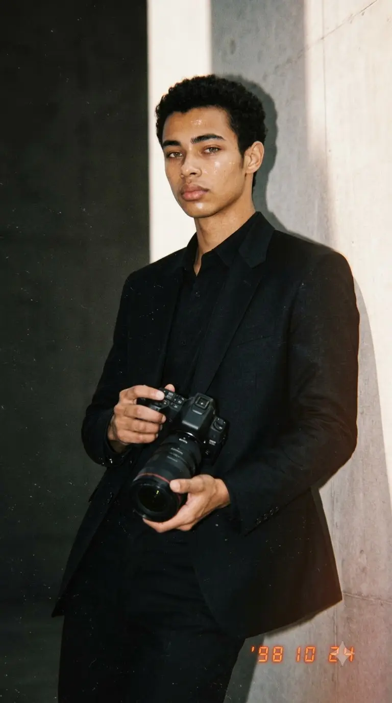 Vintage 1990s Flash Photography