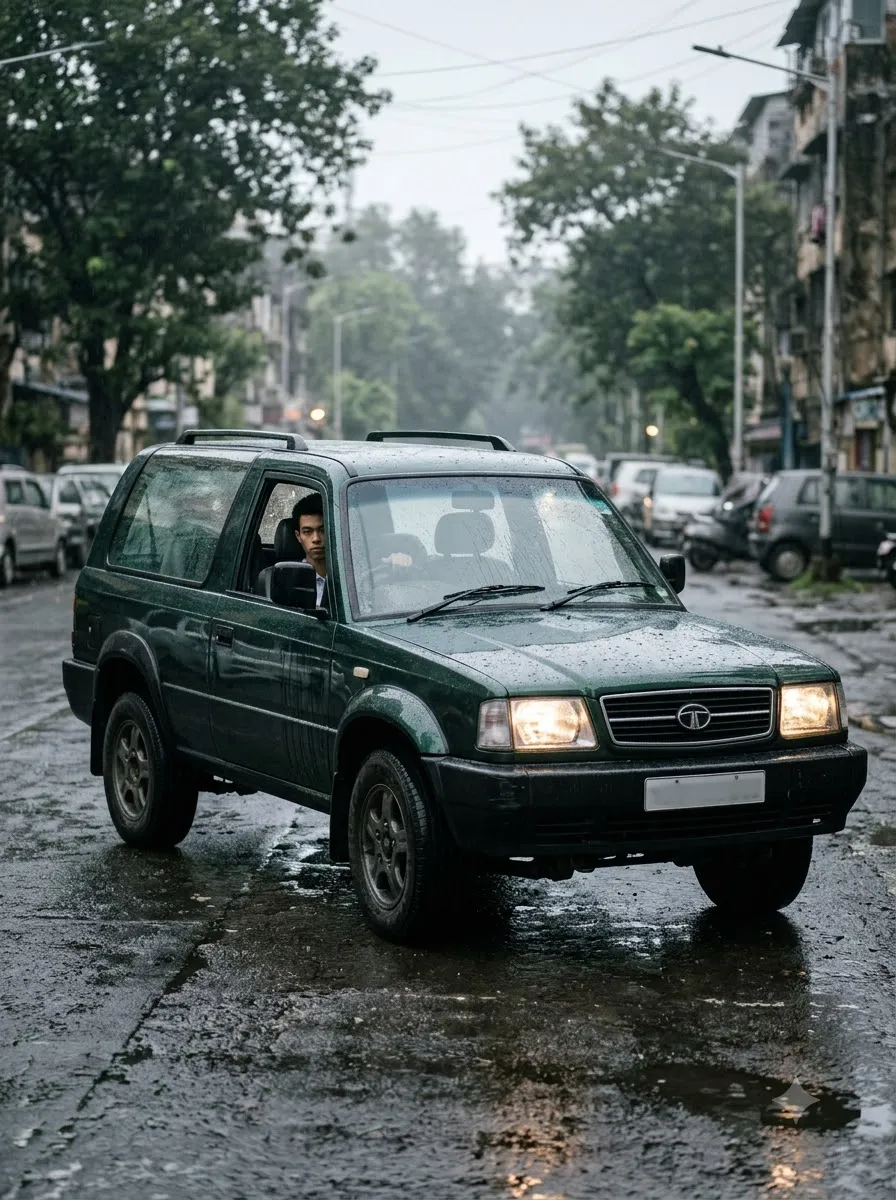 Tata Sierra Rainy-Day Photography Prompt