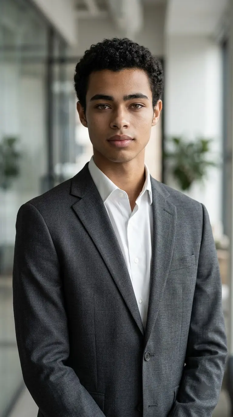 Clean Corporate Executive Headshot