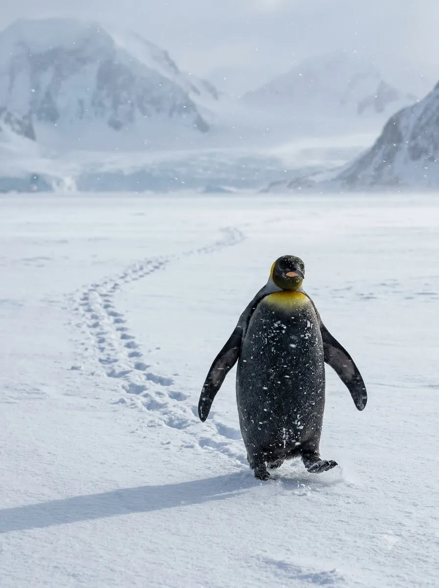 The Determined Penguin