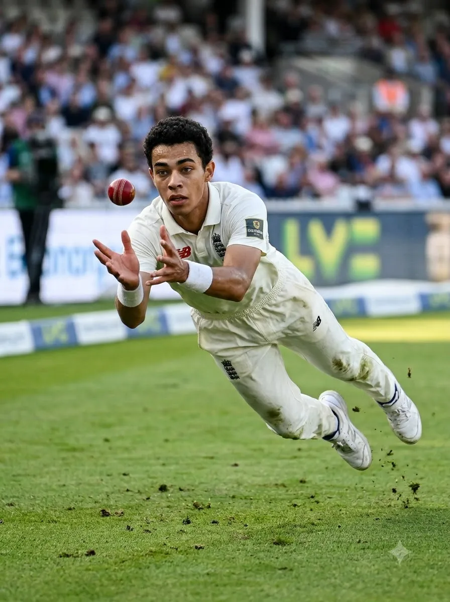 Diving Cricket Catch