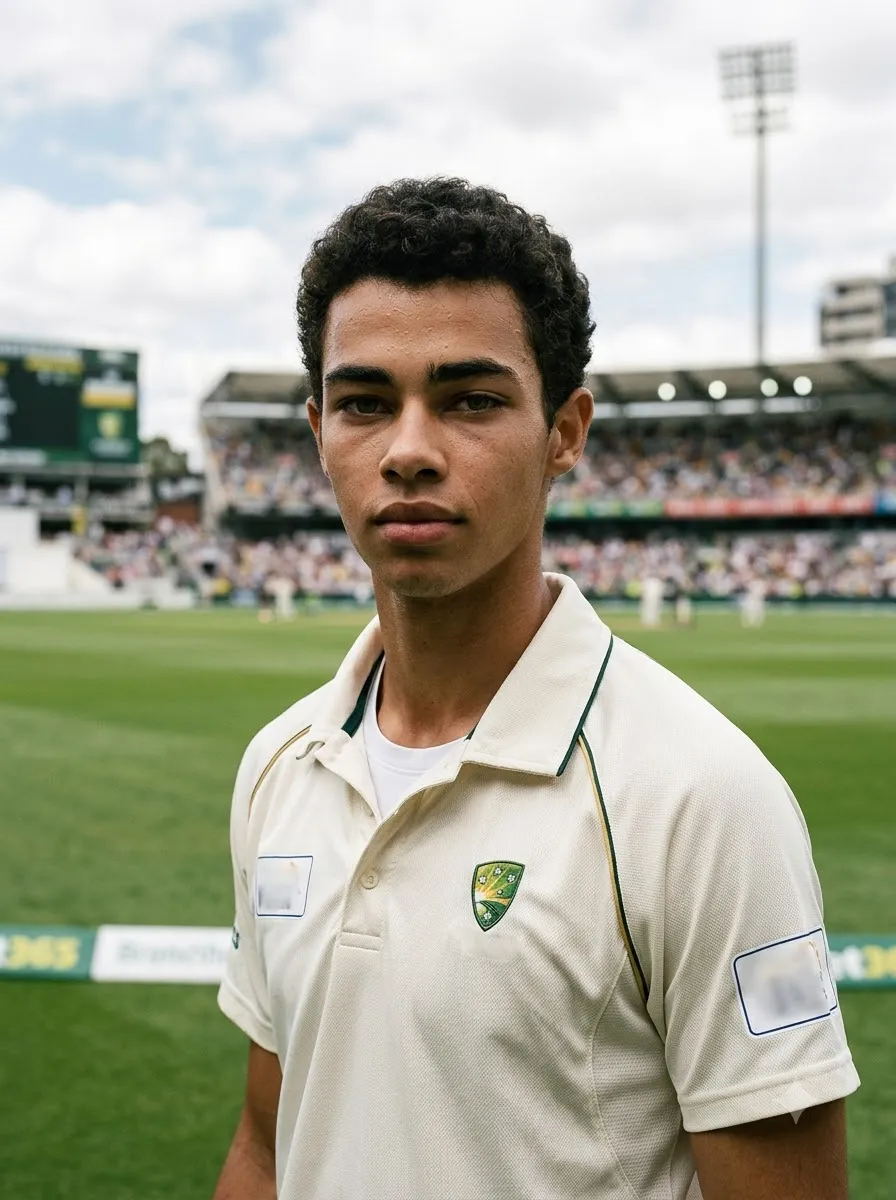 Ultra-Realistic Cricket Player Portrait