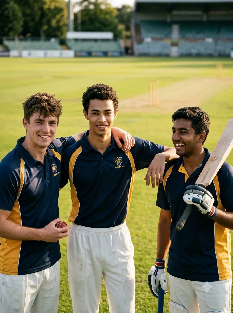 Cricket Friendship Photo