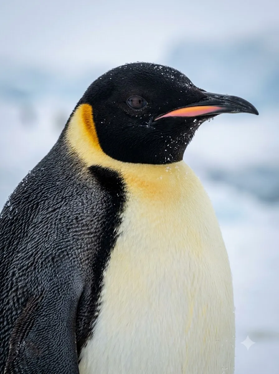 Close-Up Penguin Portrait