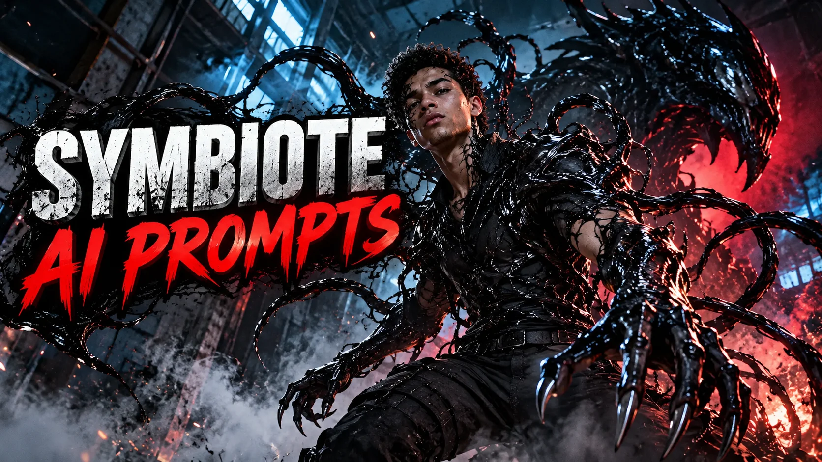Venom Symbiote Cinematic Action Prompts for Gemini AI